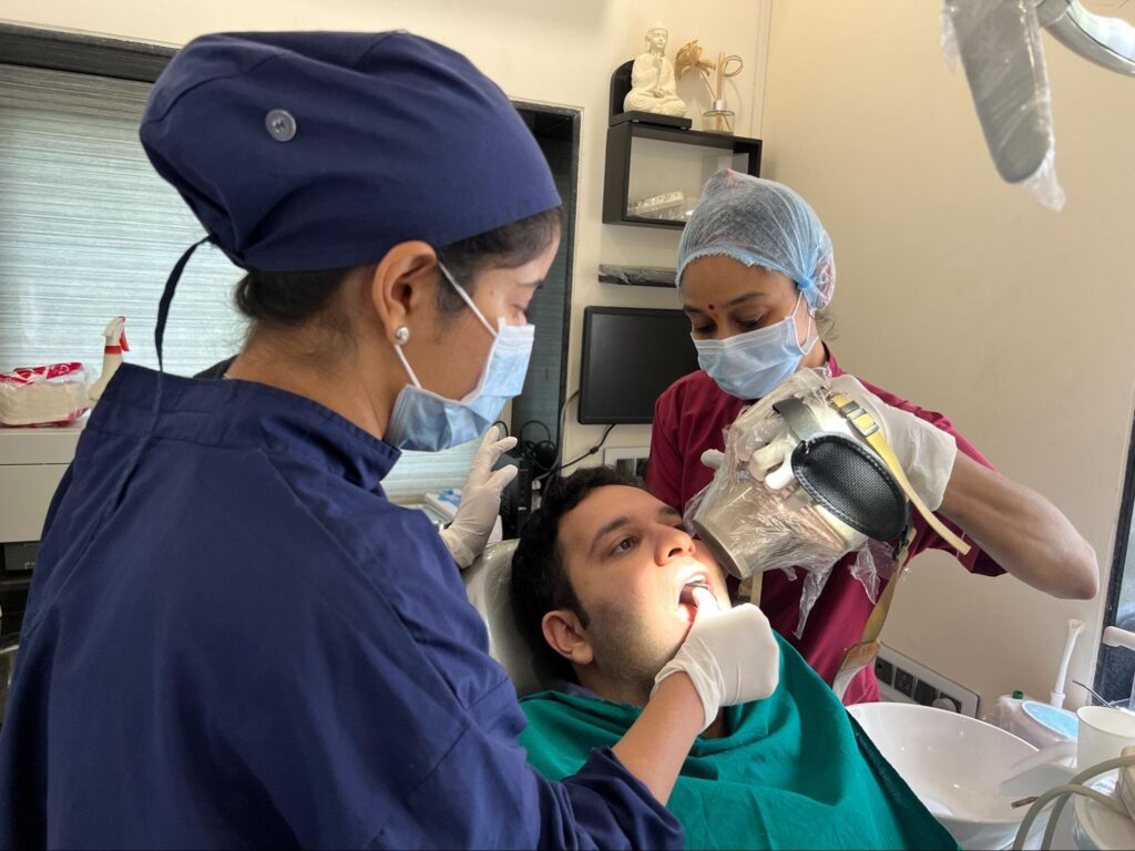 teeth surgical extraction